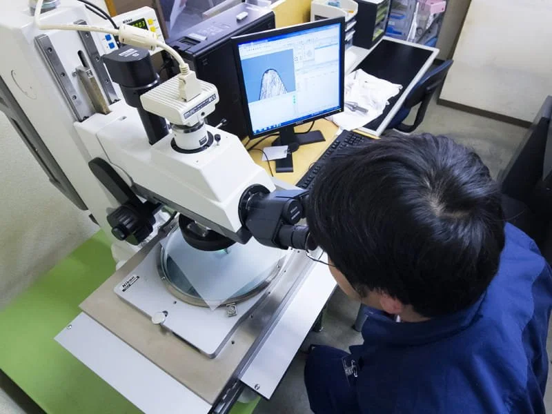 計測・品質管理の様子 1